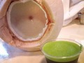 First drink of the day | Pure cocunut juice for…