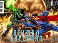 The all out throw down between Batman and…