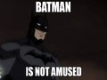 Batman gets serious as the Justice League flies…