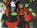 Drugged by the Scarecrow’s fear toxin, Batwoman…
