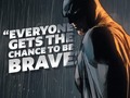 Courage doesn't need a cape. HEROES IN…