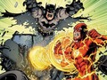 The Dark Knight and Scarlet Speedster are at it…