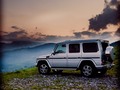 Mercedes-Benz G-Class. Photo by @log42j #mercedes #mercedesbenz #gclass #instagram #pictureoftheday #red #sky #skypainters