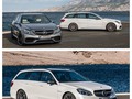 E 63 AMG. Combined fuel consumption: 9.8l/100km, CO2 emission: 230g/km.  E 63 AMG 4MATIC S-Model Estate. Combined fuel consumption: 10.5l/100km, CO2 emission: 246g/km.