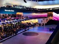The #mercedesbenz #pressconference starts in 20 minutes. Look how crowded the stand at the #iaa2013 is already. #mercedes #smart #frankfurt #mbfanreporter @log42