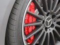 Hot stop. #mercedesbenz #cla 45 #amg #brake #red #mercedes #mbfanphoto @habegger