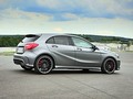 The powerful #A45 #AMG #AClass from #MercedesBenz #mbfanphoto by @habegger | #Car #Grey