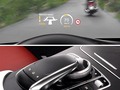 Two new #mercedesbenz features that you will find in the new #mercedes #cclass - a #hud ( head up display) and a #touchpad - what do you think?