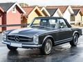 Temporary closed. #mercedesbenz #sl #mercedes #pagode #classiccar #oldtimer #black #convertible