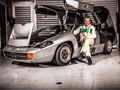 Christian Beumer and his ISDERA imperator 108i AMG 6.0-32V.  The car was designed by the Porsche engineer Eberhard Schulz in his spare time. He presented his 300SL-C111 interpretation, called "Mercedes-study CW 311“ in 1978. After founding his own company ISDERA he produced 20 pieces of this model. The car shown is No. 4 of 7 of the first series. It has a rare AMG Mercedes V8 engine with 425 hp. Christian Beumer saw the CW311 on the cover of a german magazine when he was 10 years old. Since than this car was his dream . Nearly 20 years later he accidentally found his car on a junkyard. He restored the car carefully with love & passion and the help of ISDERA. Christian (45, Designer) is a passionated racedriver and uses his imperator on racetracks but also for daily use. Photo taken by Maurice Volmeyer (@carlegends) at the "Modena Track Day 2013". #mbfanphoto #mercedes #mercedesbenz #isdera #eberhardschulz #300sl #c111