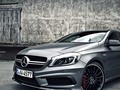 Real hot hatch power ! The Mercedes-Benz A45 AMG by @marioroman_pictures #mbfanphoto #mercedes #mercedesbenz #a45 #amg #4matic #mercedes