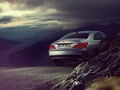 It's getting night... and the first star is already shining. We enjoyed an awesome view today! Photo by @fredericschlosser #mercedesbenz #cla #mbcar #mbshootout #alps