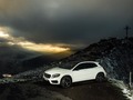 On top of the mountain at sundown with our white GLA. Surrounded by snow and a stunning view. Photo by @teymur #mbshootout #mbcar #kitzbuehel #gla