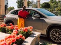 Rediscover the joy of driving in the springtime with @danclemt and the #EQE 500 4MATIC SUV.  #MercedesBenz #Electric   [EQE 500 4MATIC SUV | WLTP: Stromverbrauch kombiniert: 22,6‒18,9 kWh/100 km | CO₂-Emissionen kombiniert: 0 g/km | mb4.me/DAT-Leitfaden-electric]