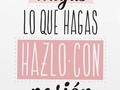 Con amor, con pasión! Siempre hazlo bien! #vagustudio