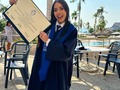 Toda una profesional✨ Agradezco a Dios por darme la sabiduría para lograr una de mis metas, a mi familia que ha sido un impulso, en especial a mis padres que me han apoyado en todo lo que me propongo. Gracias a mi abuelito y mi tía que me acompañan y me guían desde el cielo, sé lo felices que están por mi. Estoy muy contenta y orgullosa por lo que he alcanzado hasta ahora y sé que vendrán muchas cosas maravillosas a mi vida.  Este es un nuevo comienzo✨  P.D: Qué placer graduarme junto a mis mejores amigos, hicieron de las clases mucho más divertidas para mi, lo logramos!🫶🏻