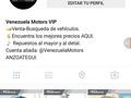 Nuestra cuenta VIP  @venezuelamotors_vip