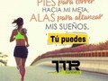 ¡Cuanto más corras antes llegarás!  Feliz Día 🥰  #TTRsaludable #TTRsomostodos #amamoscorrer #TTRfamily #runrunrun #somosrunners #runing #saludnatural #saludybienestar #todoterreno #todoterrenorunners #vidasaludable #somoscorredores