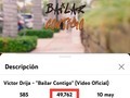 estoy feliz que esta canción ha sido la de mayor alcance en los últimos años en sus primeras 24 horas… y no por los números, si no porque puedo mostrarle a más gente lo que hago con mucha entrega • gracias por compartir y mi invitación a qué sigan haciéndolo 😅