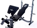 Banco de ejercicio Multiple Predicador 71114- Sportfitness - SPORT FITNESS $649.990  DISPONIBLE PARA DESPACHO INMEDIATO¡¡ Estructura en hierro de alta resistencia Pintura electrostática Tapicería indeformable Trabajo pecho plano e inclinado  Extensión piernas sentadas y flexión de pierna acostada.  Soporte predicador bíceps. Soporte varios niveles para barras olímpicas y discos olímpicos. (Barra y discos no incluidos) Peso máximo de carga 100 kg Uso: domés.  VICTORIUSBODY Tienda Online  3006763365