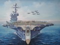 New artwork for sale! - "Carrier John F. Kennedy" - fineartamerica