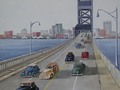 New artwork for sale! - "Main Street Blue Bridge - Jacksonville, Florida" - fineartamerica