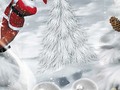 New artwork for sale! - "Playful Santa" - fineartamerica