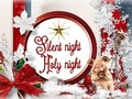 New artwork for sale! - "Silent Night Christmas Card" - fineartamerica