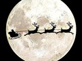 New artwork for sale! - "To The Moon Santa" - fineartamerica