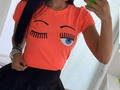 Camisa con vinilo dama, 16 mil al por mayor / 30mil al detal🧡🧡🧡Mayor inf 📲 301 621 9406  #camisasdama #moda #naranjafosforecente #medellin  #ojos #camisasnaranjas #modachic #camisasconvinilo #domicilios #envios #vinilo
