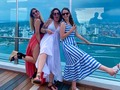 Feliz cumpleaños @travelwith_alexa por muchos viajes más llenos de diversión buenos vinos! grandes historias y muchos lugares! Los angelitos te bendigan hoy y siempre loviuuu💋estoy lista para el repitis ⛵️