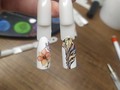 Retomando una de mis pasiones ! . Dar clases de #uñas era algo que me apasionaba hacer en #venezuela . . . . Un día mi esposo me dice ... Porque no creas un canal en #YouTube y subes #tutoriales . . Así hicimos y Para sorpresa! logramos una comunidad de Casi 10 mil subcribtores 💪 con reproducciones de más de 200 mil! 👏. Pero al emigrar lo deje, siempre sintiendo que tenia que retomarlo . . . Por eso para mí tomar Nuevamente los pinceles es retomar propósitos. . . Creo que el #covid_19 vino a ponerle orden a muchas cosas.