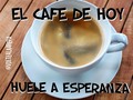 El cafecito de hoy viene cargado de fe, de esperanza, de ilusiones.. Porque aunque a veces el caminar es lento.. Y el panorama oscuro, sabemos que al cruzar la esquina está la luz.. Vamos que es #lunes y los #lunes son de comienzos.. Tómate este café de esperanza @voltealaarepa paga.. #animo #fuerzayfe #cafe #sisepuede #aquinadieserinde #voltealaarepa #sosvenezuela #somosgentebuena