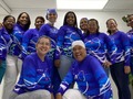 Equipo de enfermeros y odontologos disfrutando nuestro trabajo Gracias por el apoyo