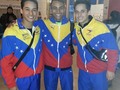 Con Cleiver Casanova y Miguel Galindo Seleccion Nacional Adulto de Kata