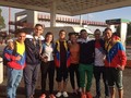 Con los panas camino al famoso OXXO #venezuela #mexico #teamvenezuela
