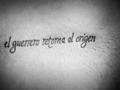 El primero por ahora "el guerrero retorna al origen" gracias @josydmartinez #tattoo #ink #tattoink #like #family