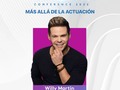 @willymartin es el moderador del panel “MÁS ALLÁ DE LA ACTUACIÓN" este próximo 07 de noviembre a la 11am. ✨🚀  ¡TODO LO QUE DEBES SABER SOBRE LA ACTUACIÓN!  Consigue tus Tickets 🎟️ en el link de la bio.