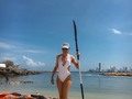 Probablemente si viviera en la costa haría más ejercicio al aire libre, correr, senderismo, bicicleta, nadar, deportes náu, por primera vez me subí a un kayak o común mente llamado canotaje ; hice seis kilómetros mar abierto, tres de ida y tres de regreso ! Un deporte que involucra todo el tren superior, también trabaja el abdomen y los oblicuos, que son los responsables del rendimiento ! Esto lo hice con dos guías ( por supuesto ) #kayak #Cartagena #playacastillogrande #playapuntaarena