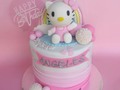 Hello Kitty un clásico que vuelve a ponerse de moda? Me encantaría 😍🥳 Ángeles la ama 💕💕 #tortadehellokitty  #hellokittycake  #hellokitty #sanrio #fondantcake  #instacake  #cabimas #hechoamano  #meencanto😍