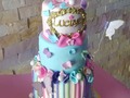 Mariposas para la hermosa Luciana🦋 #butterflycake  #tortademariposas  #fondantcake  #celebracion  #hechoconamor  #cabimas  #instacake
