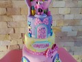 Minnie bowtique para celebrar el cumpleaños de la preciosa Caitlyn 💖🦋 #minniebowtiquecake  #tortademinniebowtique  #minniebowtique  #fondantcake  #cabimas  #celebracion  #hechoamano  #instacake  #disney #minniemouse