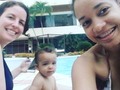 En el Hotel Dominican Fiesta con la Reyna Sarah y la Princesa Amelie! #Happy
