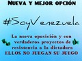 La nueva opción El verdadero respeto a la #democracia en #Venezuela 💪💪 #venezuelalibre #luchavenezuela #luchemos #libertad #wa80 #losbuenossomosmas #likeme #likeme #unete #ceropsuv #ceromud #nuevo #unanuevavenezuela #Repost