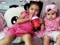 Mis niñas Hannah y Yandhi