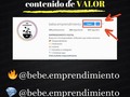 “Si lo crees, lo creas”💪🏻 - ¿Cómo aplicar la ley de atracción? 🔥Crea una mentalidad positiva. 🔥Toma medidas para aumentar tu visión de la meta. 🔥Enfócate en cambiar tu respuesta ante las dificultades en lugar de evitarlas. ⬇ Síguenos para más contenido. @bebe.emprendimiento❤ ⬇ Si quieres aprender a cómo generar ingresos desde cualquier parte del mundo, entra al enlace en la bio de @bebe.emprendimiento - #mentalidad #mentalidadmillonaria #desarrollopersonal #superacionpersonal #triunfar #mentalidadpositiva #logro #ambicion #logros #liderazgo #actitudmillonaria #motivación #voluntad #crecer #actitudpositiva #motivacion #fuerzadevoluntad #superacion #optimismo #decisiones #liderazgo #logros #emprendedores #emprendedor #emprendimiento #emprender #bebeemprendimiento