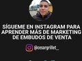 Siempre lleva a tus futuros clientes a una pagina de registro para obtener sus datos por algo a cambio que le ofrezcas. Sigue a @cesargrillet_ para que aprendas a conseguir clientes mediante tu instagram -  Sigue a @cesargrillet_ para mas contenido y entra al link de su biografía para descargar su E-book gratuito de 3 pasos para aumentar los clientes de tu consultorio o clínica.