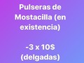 Agotadas las pulseras gruesas en promoción 😱 Pero aún quedan delgadas en 3x10$  Escríbenos al dm y solicita los modelos disponibles  #promocion#oferta#descuentos#caracas#mostacilla#pulseras