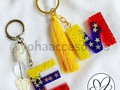 Listos 😍❤️ Y tú? Ya pediste el tuyo? 🥰 #tricolor #venezuela #llaveros #resina #hechoconamor #hechoenvenezuela #hechoamano