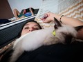 Afortunada de poder pasar estos días así... 👩‍👦🐈Siempre sacar lo positivo